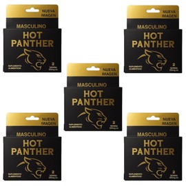 Hot Panther – Suplemento Natural en Patillas | Vitalidad y Bienestar Masculino | 10 Piezas