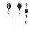 Heavy Duty Badge Holder Reel with Retractable 24 Inch Cord,