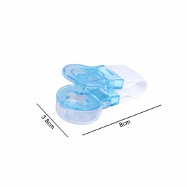 XOPOZON Portable Pill Box, Tablet Squeezer, Easy Removal, Tablet Dispenser, Portable Tablet Dispenser, Portable Pill Taker Pill Press Button Pill Squeezer Squeeze Aid for Blister Packs