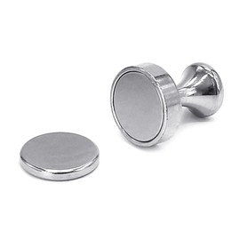 XROLAND Guitar Panel Repair Magnet Acoustic Guitar Panel Repair Magnet with Handle Cracked Panel Repair Tool Luthier DIY Tools for Easily Fix Cracks, Diameter: 25mm, As the Picture Shows