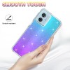 For TCL 40 XE 5G Gradient Sparkle Hybrid Case -