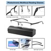 Progressive Photochromice Reading Glasses For Men Women,Multifocal Transition Glasses Outdoor