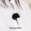 Canfon Lavalier Microphone windproof Sweater Cover 2 Pack Lapel Microphone