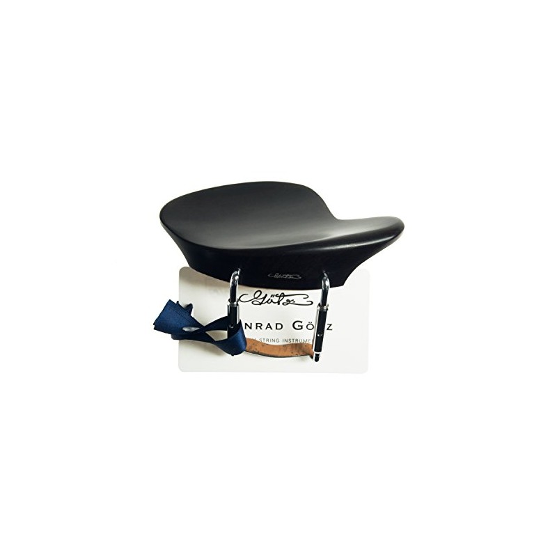 Conrad Götz Hamburg ZK-4253 Chinrest for Violin 4/4 Ebony 25