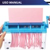 CHIC FANTASY Hand Shredder, TRITURADOR DE Papel Manual Color Azul