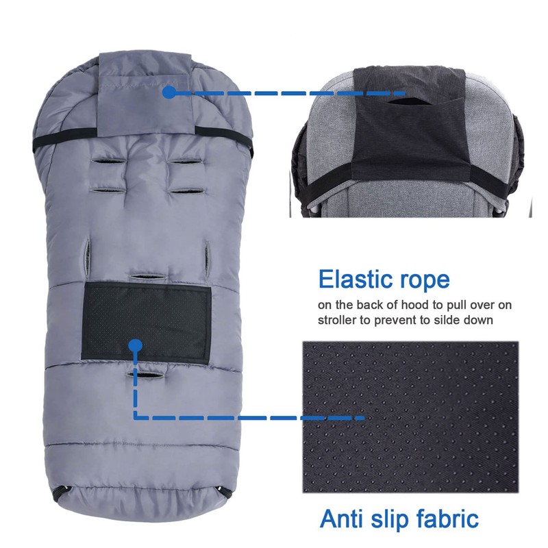 Yobee Toddler Stroller Bunting Bag,Durable and Warm Insulation Materials Baby