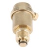 Brass Bleed Valve DN15 G1 / 2, Automatic Bleed Valve