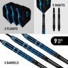 Harrows Ice Recut 90% Tungsten Steel Tip Darts Set 21g,