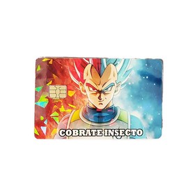 VEGETA COBRATE INSECTO debit card sticker