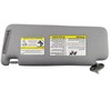 New Right Sun Visor with Extended Plate Passenger Side RH