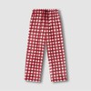 JAJU [JAJU/자주] 여 극세사 패턴 파자마 팬츠 4종택1 [JAJU] Women's