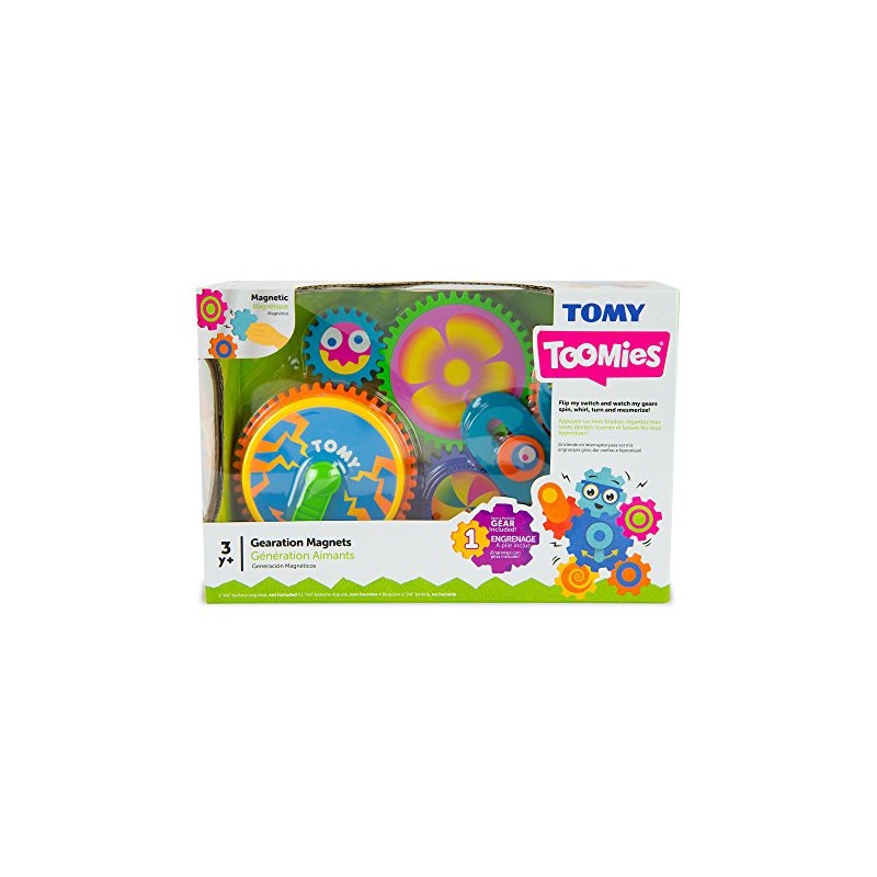 TOMY Toomies Gearation - Imanes para refrigerador