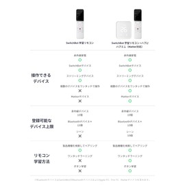 SwitchBot Learning Remote Control Air Conditioning Remote Control Home Appliance Automation Alexa - Switchbot Compatible with Infrared Appliances and SwitchBot Devices, Bulk Control Devices in Scenes,