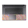 MightySkins Glossy Glitter Skin Compatible with Alienware M17 R5 (2022)