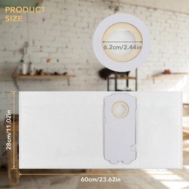 Filter Bag Dust Bags Replacement Compatible with Festool CT MINI CT MIDI MIDI-2 Dust Extractor 204308 (6 Pack)