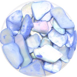 matiere round shell blue