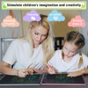 Damcyer 2 Pack 15 Inch LCD Writing Board Children, LCD
