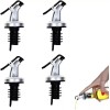 Meiso Boquilla Dispensadora Para Botella De Aceite, Vino, 4 Piezas