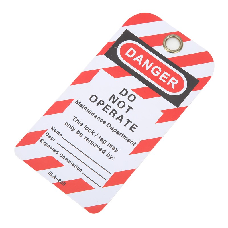 Lockout Tagout Kit With Safety Hasp Padlock Loto Tag Keys