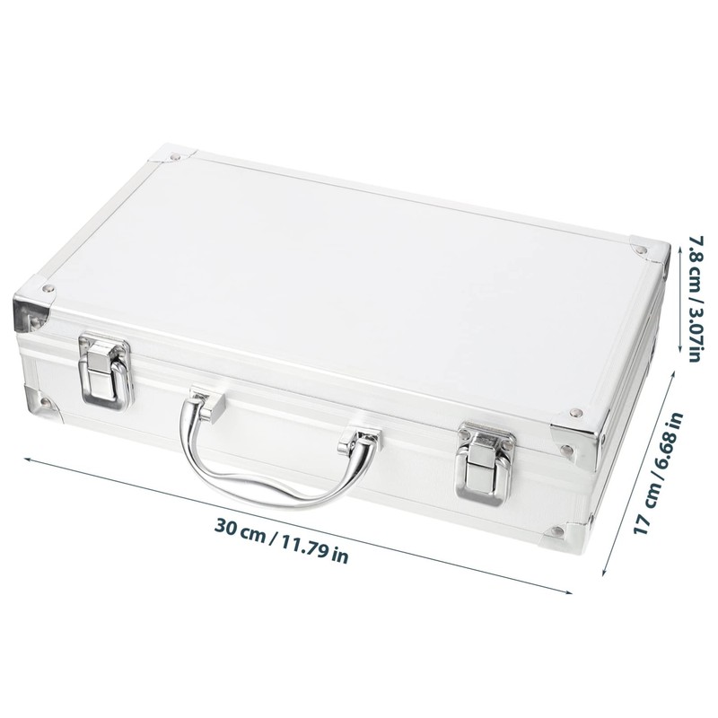 Generic Aluminum Hard Case Briefcase: Aluminum Briefcase with Lock Metal