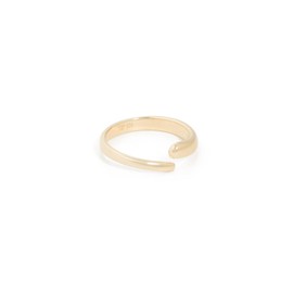 Jennifer Zeuner Jewelry Women's Simone Ring, Gold Vermeil, 7
