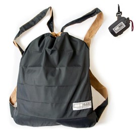 [Bag-Bag] Foldable Waterproof Backpack Black, Black--Backpack