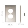 Henne Bery Soft Modern Decorative Wall Plate Switch Plate Outlet