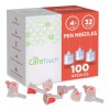 Care Touch Agujas De Insulina Care Touch, Calibre 32 Gauges,