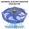 FGJQEFG 10 Inch Universal Slim Fan Push Pull Electric Radiator