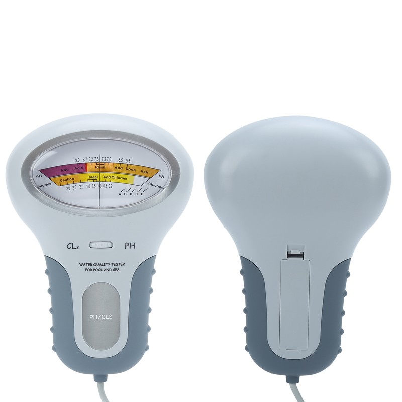 CL2 and PH Meter Swimming Pool Water Quality Testing Equipment