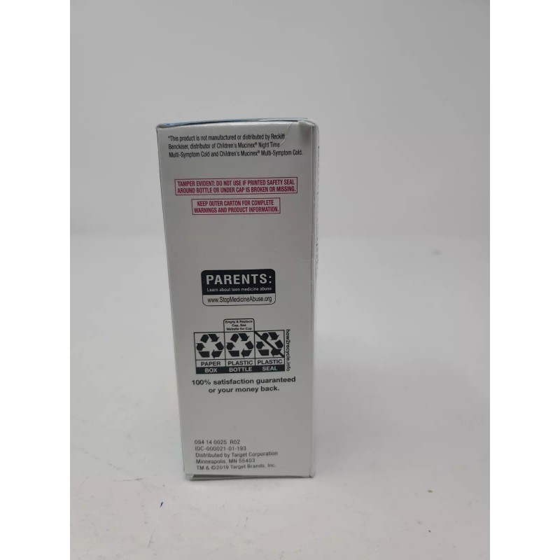 up&up Children's Multi-Symptom Day & Night Cold Relief Liquid Syrup