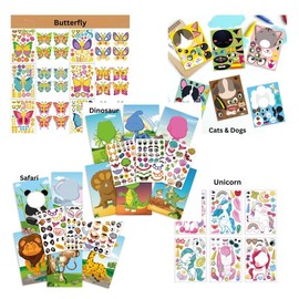 Make a Face Sticker Games - Animal Edition - Style: Safari