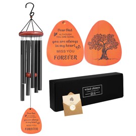 Sympathy Wind Chime,37''Large Memorial Wind Chimes,Memorial Wind Chimes for Mother and Father,Sympath/Memorial/Bereavement.