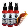Aceites para Barba y Bigote JYE. Set de 3 Aceites