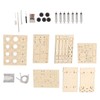 Wooden Hydraulic Excavator DIY Manual Detachable Educational Stimulation Hydraulic Excavator