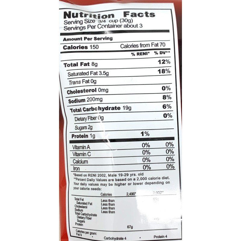 Jack'n Jill Piattos Flavored Potato Crisps 3 Oz (85 Grams)