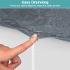 Mecheer Under Sink Mats for Kitchen Waterproof, Silicone Under Kitchen