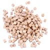 100PCS Handmade DIY Small Square Wooden Blocks，Small Wooden Cubes for