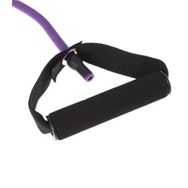 POPETPOP Banda Elástica de Resistencia con Agarraderas Banda de Ejercicio Tubular Natural Cuerda Fitness para Yoga Entrenamiento y Estiramientos Casa 