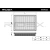 RIDEX 8A0022 Engine Air Filter, Air Filter Insert, Car Filter,