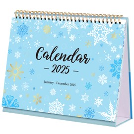 2025 Desk Calendar - Desk Calendar 2025, Jan. 2025 - Dec. 2025, Standing Flip 2025 Desktop Calendar, 9.8" x 8.3", 2025 Desk Calendar with Julian Date