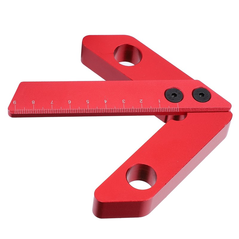 45/90 Degree Center Finder Scriber Aluminum Alloy Line Gauge Woodworking