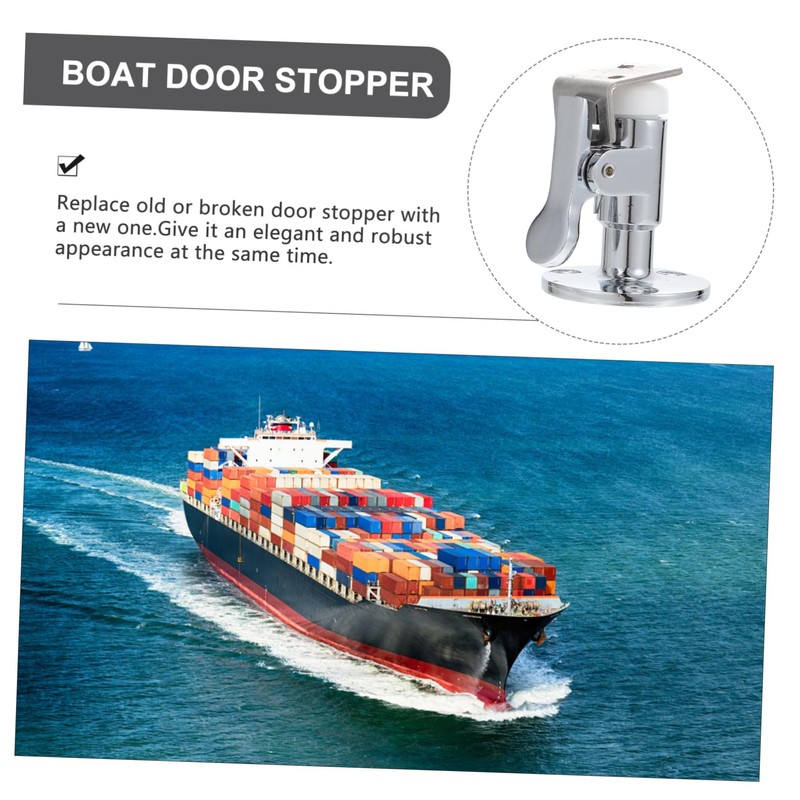 VILLFUL Boat Door Stopper Magnetic Door Holder Stainless Steel Marine