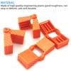 Pack of 4 Tie Belt Clamp, Quick Clamp, Corner Strap,