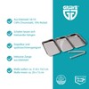 GRÄWE Breading Set, 4 Pieces, 3 x Stainless Steel Bowls