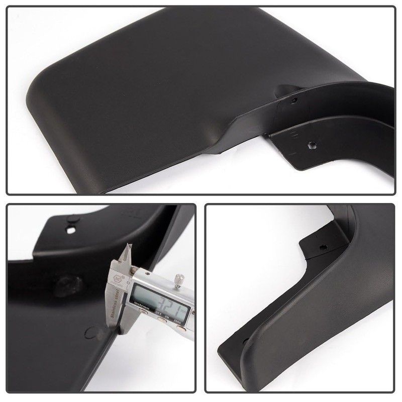 G-PLUS Front Rear Molded Mud Flaps Splash Guards Compatible with