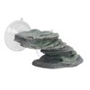 Tortoise Climbing Platform,Turtle Basking Platform Resin Lifelike Aquarium Rock Ornament