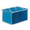 Blue Summit Hanging File Bars For File Cabinet, Letter Size,