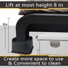SDLDEER Bed Risers Heavy Duty Furniture Risers, 4 inch Bed