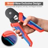 Crimping Pliers Set, Preciva Eight Sided Crimping Pliers 0.25-10mm², 1250
